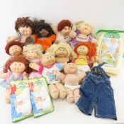 11 Cabbage Patch Dolls & Accessories
