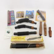 Scotch Duck Calls, 1 with box & other game calls