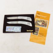 Kershaw commemorative duck stamp knives & stamps