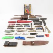 Pocket knives & a few fixed blade knives