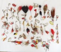 Vintage spinner & other metal fishing lures