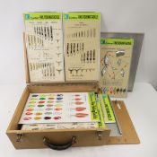 Evans Fishing Tackle Salesman's sample case