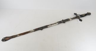 Masonic Knight's Templar Ceremonial Sword