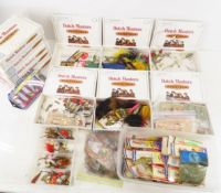 Cigar boxes full of fishing lures and gear