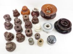 Ceramic power & signal line insulators