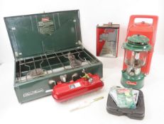 Coleman Powerhouse Stove, 220F Lantern & Fuel