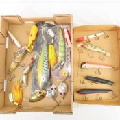Vintage Muskie fishing lures and spoons