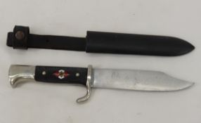 JA Henckels Solingen Hitler Youth knife & sheath