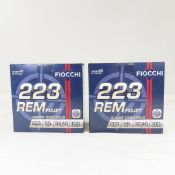 200 Rds Fiocchi .223 Rem. 55 gr. FMJBT