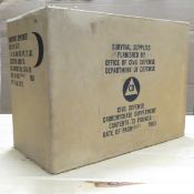 Civil Defense Carbohydrate Supplement 72# 1963