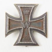 Prussian 1870 Iron Cross 1st Clasp- 900 silver