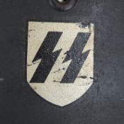 WWII Quist M40 German SS Helmet- Single Decal