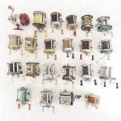 22 Vintage bait casting fishing reels