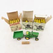 Assorted 20GA Ammunition and Toy Tractor