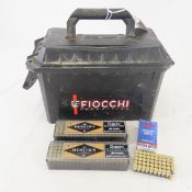 250+ rounds .22 LR Ammunition in plastic can