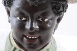 Black Americana Bernard Bloch Tobacco Humidor