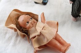 Victorian Pin Cushion, Bisque & Celluloid Dolls