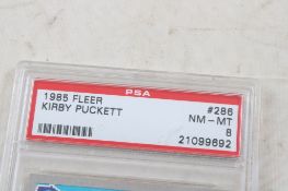 Fleer Kirby Puckett, Topps Jerry Rice Sports Card