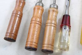 Exacto Set & Wood Carving set, Loose Chisels