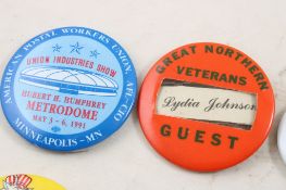 Railroad, Labor & Union Pinbacks