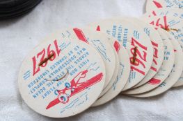 Milk Bottle Caps, Fisk Glider Tire, Diller Battery