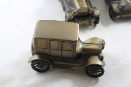 4 Banthrico Car Banks & Military Ammo Steel Box