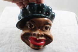 Black Americana 1940's Mammy Wall Pocket