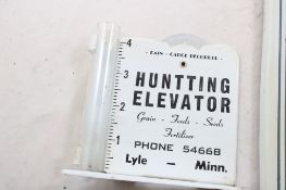 License Plate Topper, Rain Gauge, Thermometer