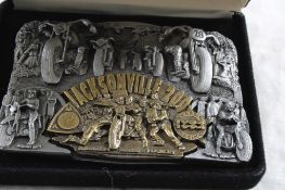 AMA Jacksonville 200 Belt Buckle & Pin 1994