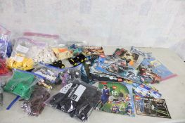1 Large Tote Full of Legos & Lego Booklets
