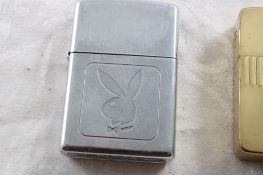 Zippo Playboy Bunny Lighter, Park Goldtone Lighter