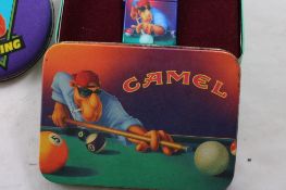 2 Zippo Camel Lighters & Other Adv Collectibles