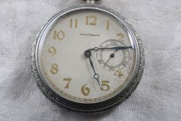 Waltham 17J Pocket Watch14k G.F. Case