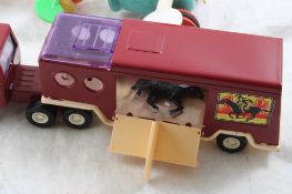 Fisher Price Gabby Goofies Pull Toy, Buddy L Horse