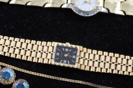 Elgin Diamond Watch, Watches & Jewelry Lot