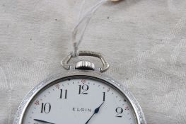 Elgin Pocket Watch Size 10 Keystone Case