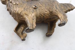 A C Williams Cast Iron St Bernard Dog Bank