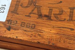 1880's-90's. #800 Parlor Croquet Set in Wood Box