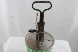 Vaseline Uranium Glass Beater/Measuring Jar