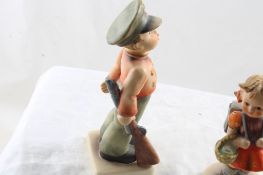 2 M J Hummel Figurines 1957 Soldier Boy 6