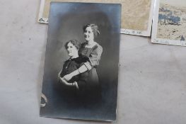 WW 1 Era Black & White Real Photo Postcards