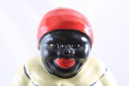 Black Americana MAMMY Cookie Jar Pearl China