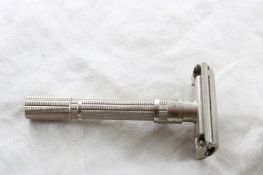 2 Gillette Safety Razors 1959 Blue Tip & 1965 Slim