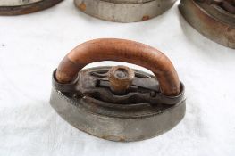 4 Antique Miniature Sad Irons