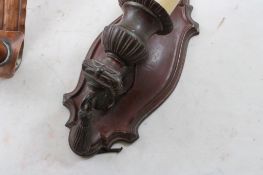 2 Craftsman Arts/Crafts Hammered Candleholders+