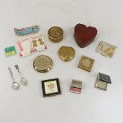 Vintage compacts, matchbook covers & more