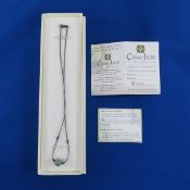 Casa Del Jade sterling necklace with COA