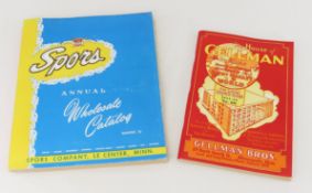 1950's Spors & House of Gellman catalogs
