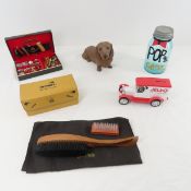Men's Accessories, Shoe Shine Kit, Car Bank & More
