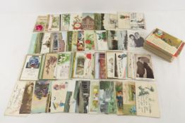 Antique and vintage postcard collection